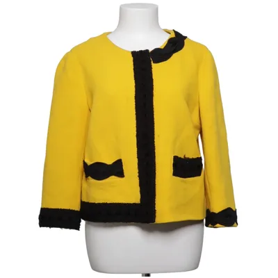 Blazer (Jaune, Noir) de Boutique Moschino Laine
