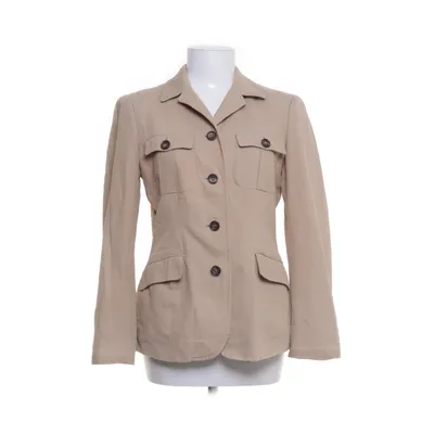 Kavaj (Beige) från Jil Sander Polyester, Viskos