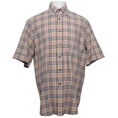 Short sleeve shirt (Beige) from Burberry Cotton