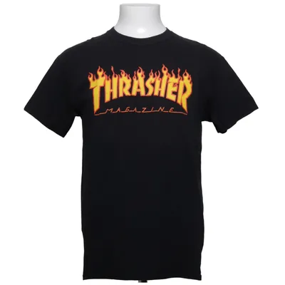 T-shirt (Noir) de Thrasher Coton