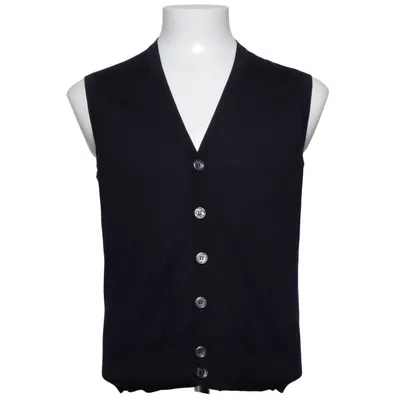Gilet (Bleu) de Ermenegildo Zegna Cachemire, Soie