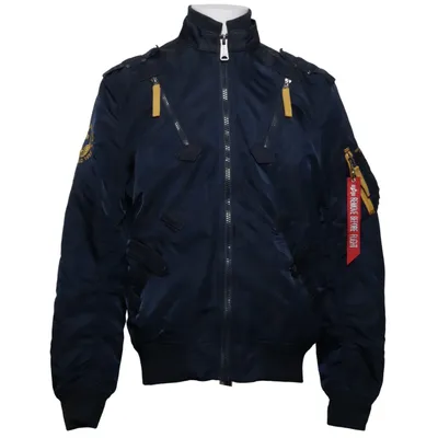 Bomber jacket (Blue) from Alpha Industries Polyamide