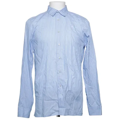 Chemise (Bleu, Blanc) de Raf Simons Coton