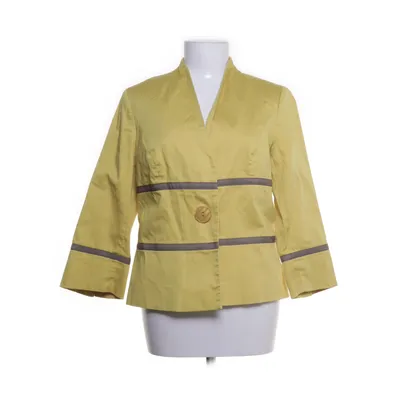 Blazer (Yellow) from Jacqueline Riu Cotton, Elastane, Polyester