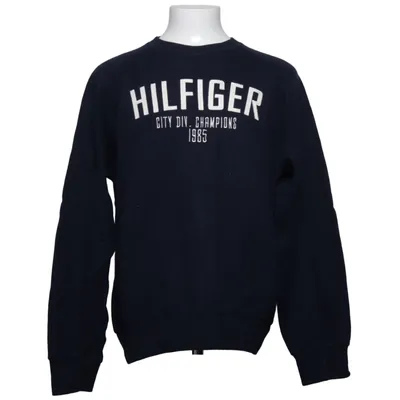 Collegetröja (Blå) från Hilfiger Sport Akryl, Bomull, Polyamid, Polyester, Ull