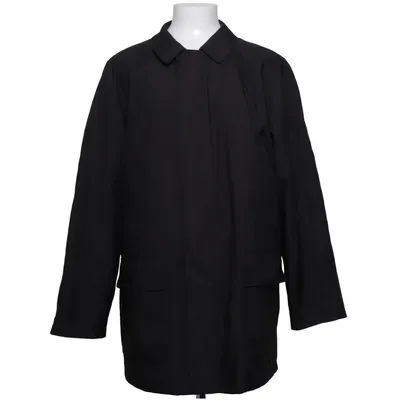 Coat (Black) from Burberry Cotton, Polyester, Viscose