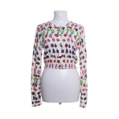 Kofta (Vit, Flerfärgad) från Versace for H&M Bomull, Silke