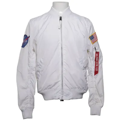 Bomberjack (Wit) van Alpha Industries Nylon