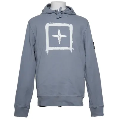 Huvtröja (Blå) från Stone Island Bomull