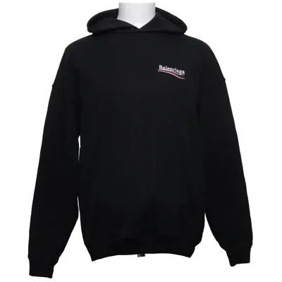 Huvtröja (Svart) från Balenciaga Bomull, Polyester