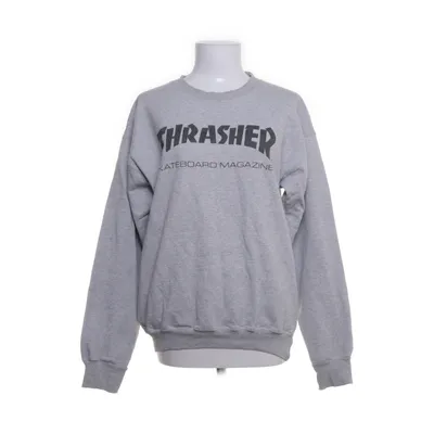 Collegetröja (Grå) från Thrasher Bomull, Polyester