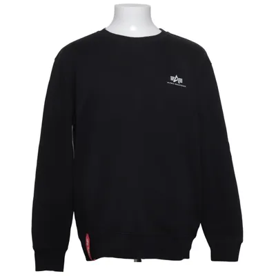 Sweatshirt (Sort) fra Alpha Industries Bomuld, Polyester