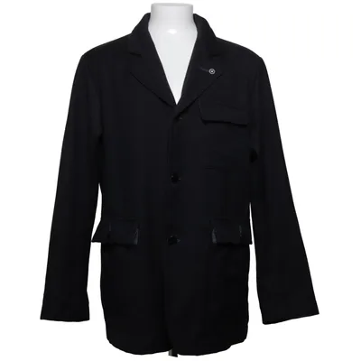 Blazer (Zwart) van Stone Island Katoen, Polyamide, Wol