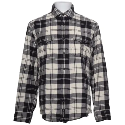 Flanellskjorta (Svart, Vit) från Polo Jeans Company Ralph Lauren Bomull