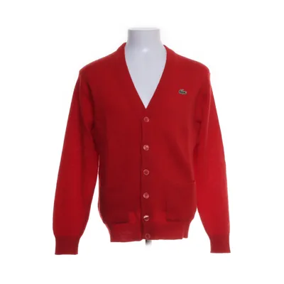 Cardigan (Rood) van Chemise Lacoste Acryl, Wol