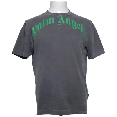 T-shirt (Gris, Vert) de Palm Angels Coton