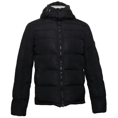 Donsjack (Zwart) van Tommy Hilfiger Denim Dons, Veer, Leer, Polyester