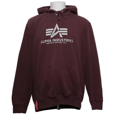 Sweat à capuche (Violet) de Alpha Industries Coton, Polyester