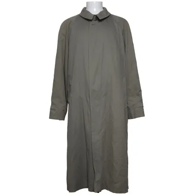Manteau (Vert) de Burberry Coton, Polyester, Laine
