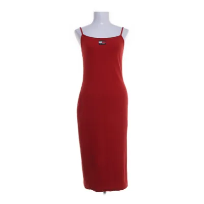 Jurk (Rood) van Tommy Hilfiger Jeans Elastaan, Katoen