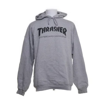 Huvtröja (Grå) från Thrasher Bomull, Polyester