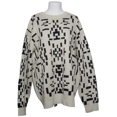Sweater (Beige, Black) from Isabel Marant Cotton, Elastane, Merino wool, Polyamide, Polyester