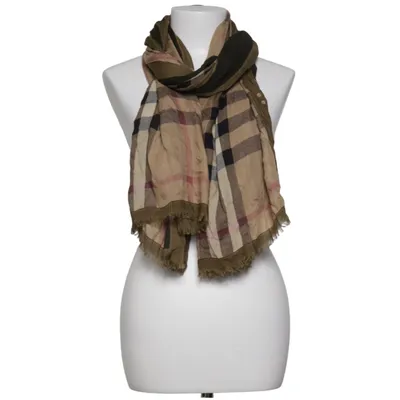Scarf (Beige, Green, Black) from Burberry