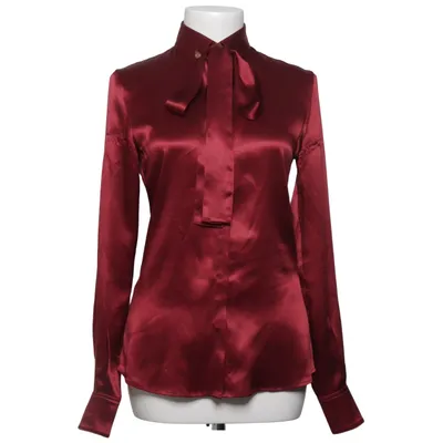 Pussy bow blouse (Red) from Dolce & Gabbana Silk