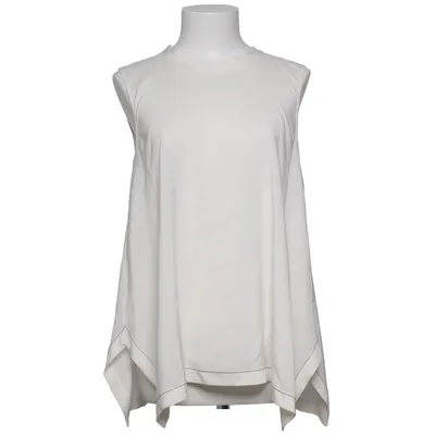 Top (White) from Brunello Cucinelli Elastane, Silk