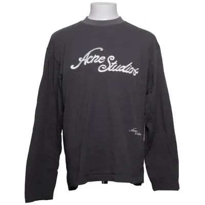 Long sleeve T-shirt (Gray) from Acne Studios Cotton