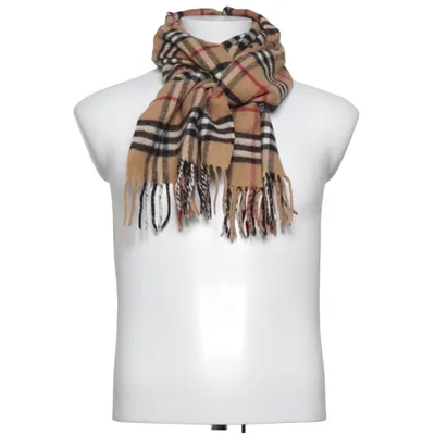 Halsduk (Beige, Röd, Svart) från Burberry Ull