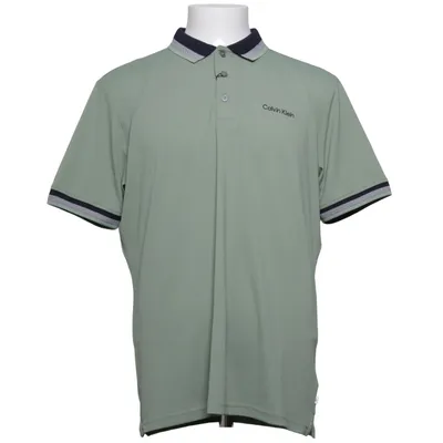 Pikétröja (Grön) från Calvin Klein Golf Elastan, Polyester