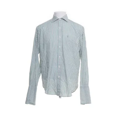 Skjorta (Grön, Vit) från Yves Saint Laurent Bomull, Polyester