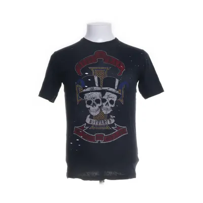 T-shirt (Svart, Flerfärgad) från Dsquared2 Bomull, Linne