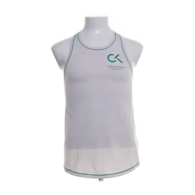 Onderhemd (Wit) van Calvin Klein Performance Polyester, Elastaan