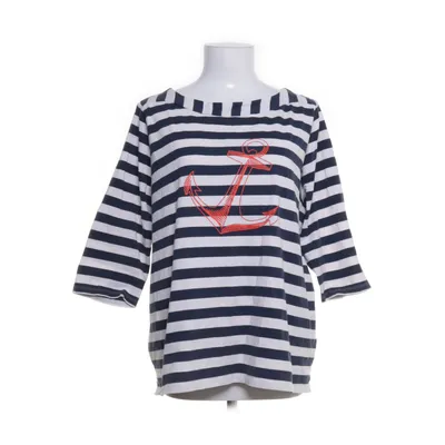 Topp (Blå, Vit) från Women Essentials by Tchibo Ekologisk bomull