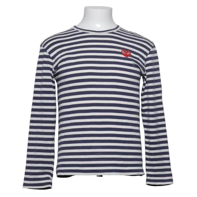 Lange mouwen shirt (Blauw, Wit) van Comme des Garçons PLAY