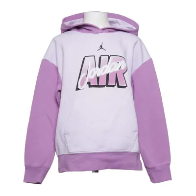 Sweat à capuche (Violet, Blanc) de Nike Air Jordan Coton, Polyester
