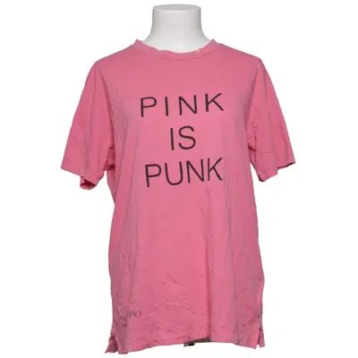 T-shirt (Pink Is Punk) fra Valentino Bomuld