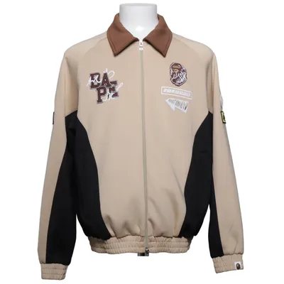 Trainingsjack (Beige, Zwart, Bruin) van A Bathing Ape Polyester, Polyurethaan