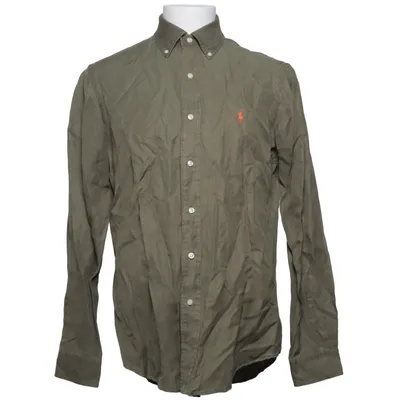 Button down shirt (Green) from Polo Ralph Lauren Linen, Silk