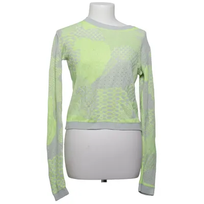 Sweater (Yellow, Gray) from Opening Ceremony Cotton, Polyester, Viscose