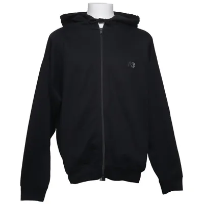 Hoodie (Black) from Y-3 Yohji Yamamoto x Adidas Cotton, Elastane, Recycled polyester