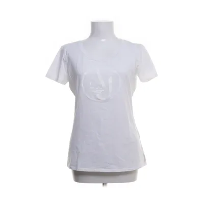 T-shirt (Wit) van Armani Jeans Katoen, Elastaan