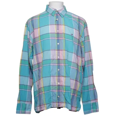 Overhemd (Blauw, Meerkleurig) van Tommy Hilfiger Katoen