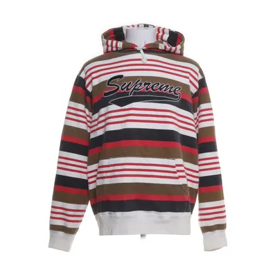 Huvtröja (Röd, Vit, Brun, Svart, Flerfärgad) från Supreme Bomull