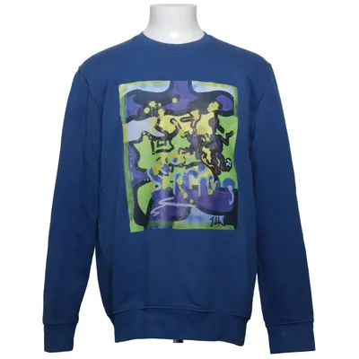 Sweatshirt (Bleu) de Sirius Coton biologique, Polyester recyclé