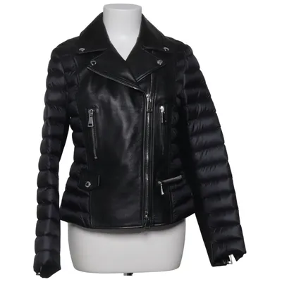 Bikerjacka (Svart) från Moncler Skinn, Polyamid