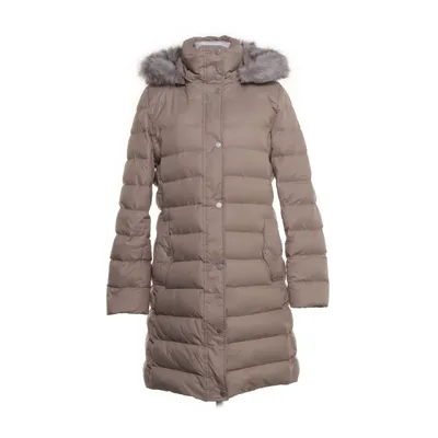 Doudoune longue (Beige) de Tommy Hilfiger Acrylique, Duvet, Plume, Polyamide, Polyester