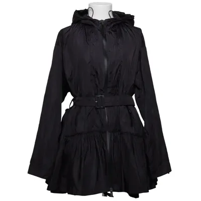 Regenjack (Zwart) van Prada Leer, Polyamide